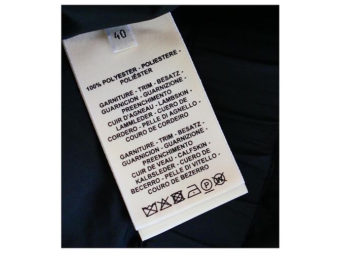 Colete acolchoado Hermès Preto - vista 7