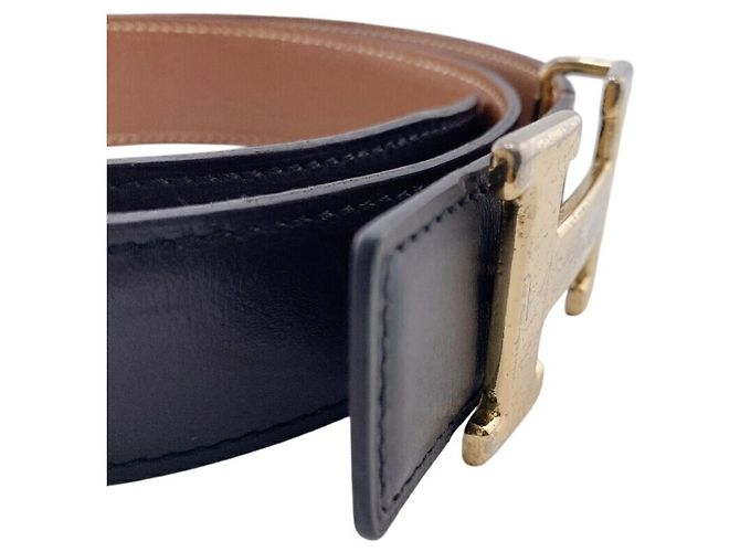 Hermès Cintura HERMES Constance H 1995 Nera Uomo Nero - vista 5
