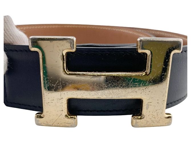 Hermès Cintura HERMES Constance H 1995 Nera Uomo Nero - vista 6