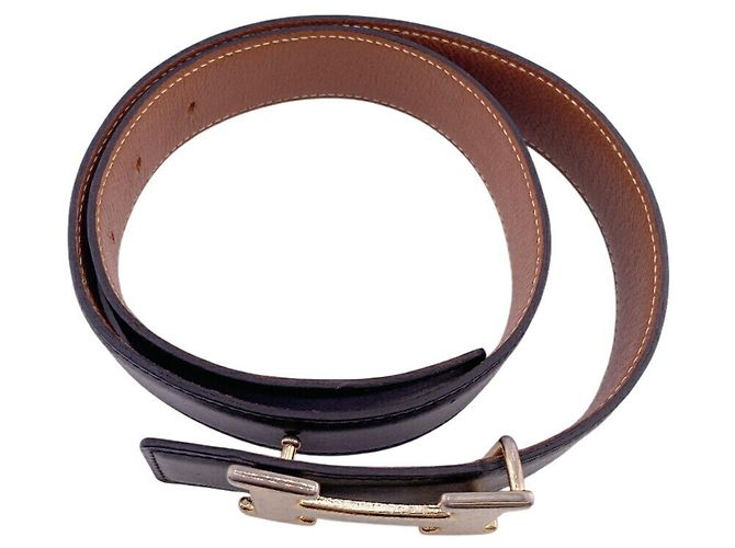 Hermès Cintura HERMES Constance H 1995 Nera Uomo Nero - vista 7