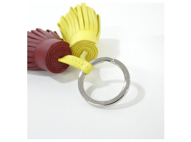 Ring Portachiavi Hermès Carmen Unodos Rosso D'oro - vista 3
