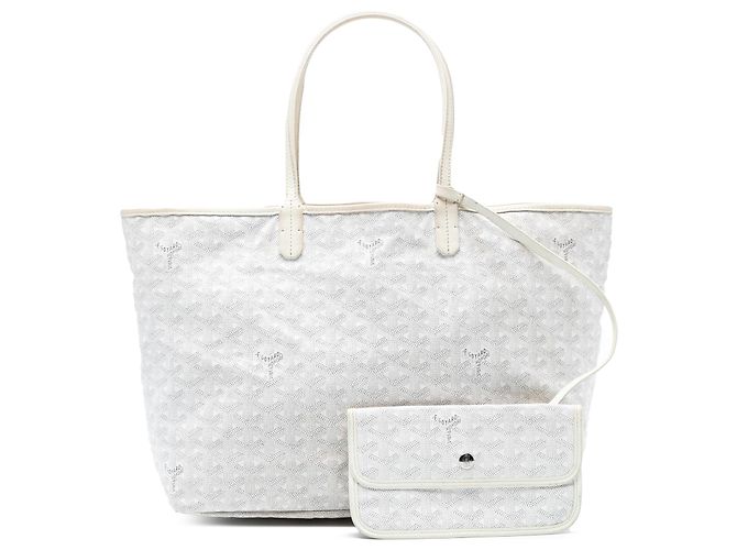 Goyard Weiß Goyardine Saint Louis PM - Ansicht 8