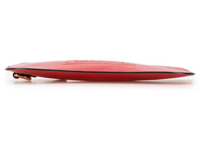 Pochette in pelle rossa Gucci - vista 3