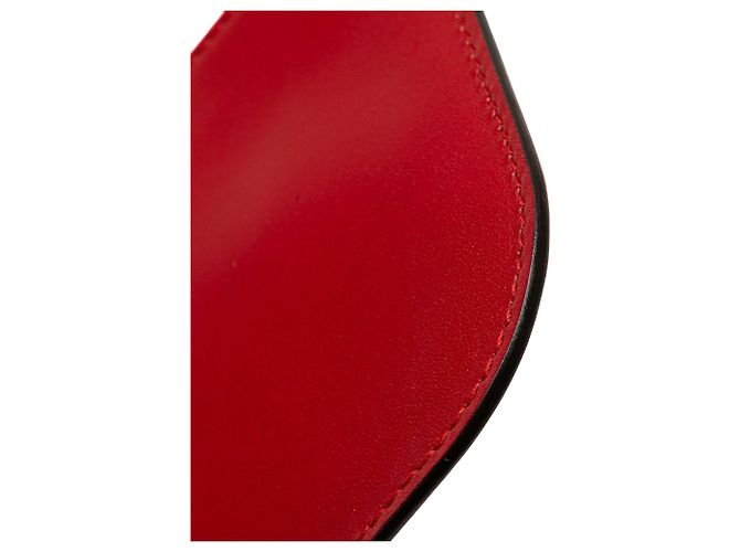 Pochette in pelle rossa Gucci - vista 8