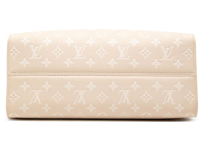 Borsa Onthego MM in Monogram Empreinte marrone di Louis Vuitton - Primavera in città Beige - vista 3