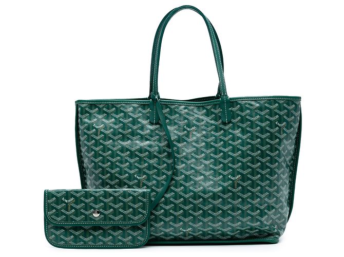 Goyard Grünes Goyardine Wendbares Anjou PM - Ansicht 8