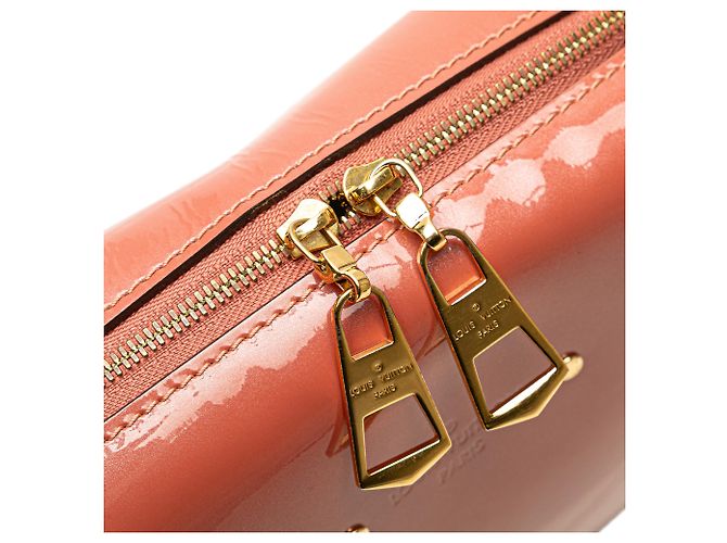 Louis Vuitton Arancione Vernis Miroir Venezia Marrone - vista 7