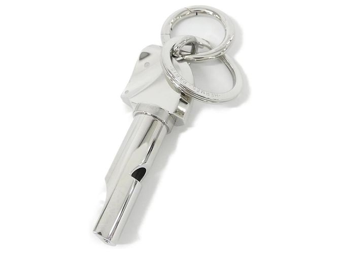 Ring Portachiavi fischietto Cheval Hermès Argento - vista 5