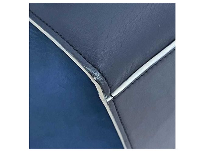 Céline Borsa Trapeze 2 in 1 Celine Blu Blu navy - vista 9