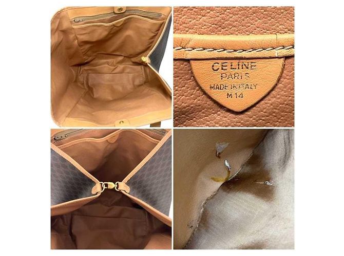 Céline Borsa Tote Celine Ec-24196 Marrone Beige - vista 4