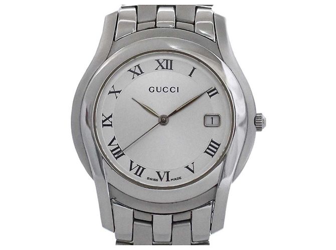 Orologio da polso cronografo al quarzo per uomo Gucci 5500M - vista 2
