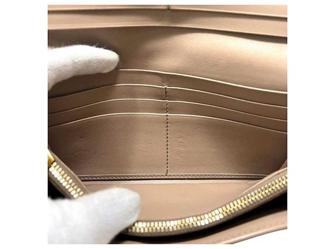 Cartera larga beige Prada - vista 5