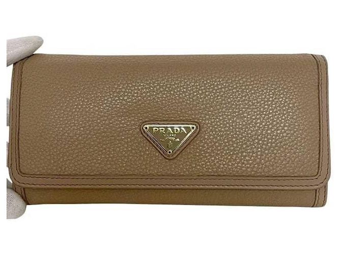 Cartera larga beige Prada - vista 9