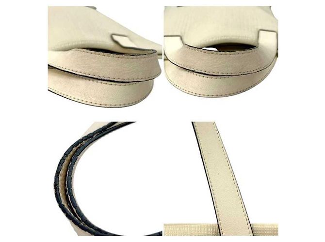 Borsa Shopper 2 in 1 Loewe Bianco Crudo - vista 8