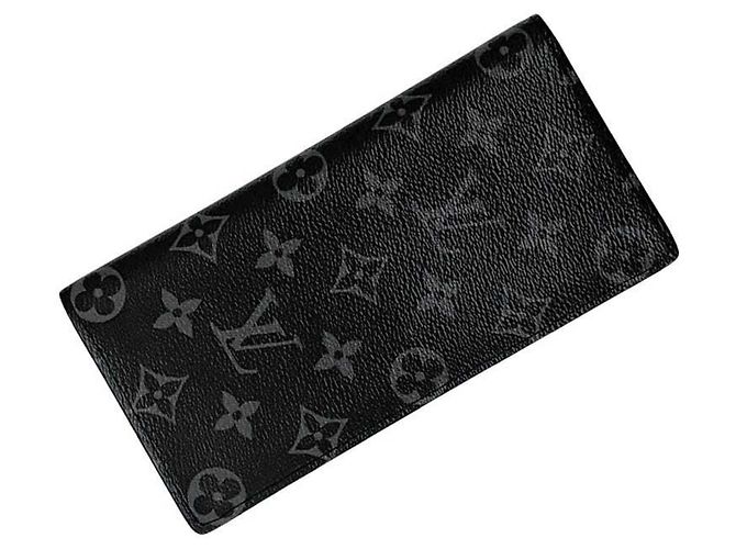 Portafoglio Lungo Monogram Eclipse Louis Vuitton Nero Monogramma - vista 2