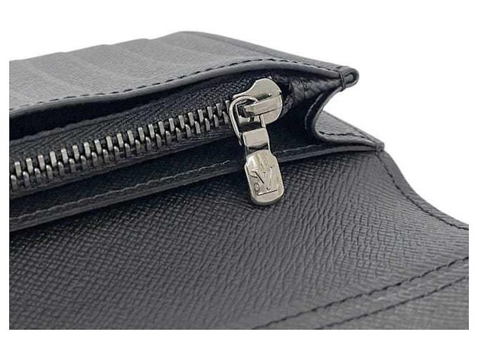 Portafoglio Lungo Monogram Eclipse Louis Vuitton Nero Monogramma - vista 8