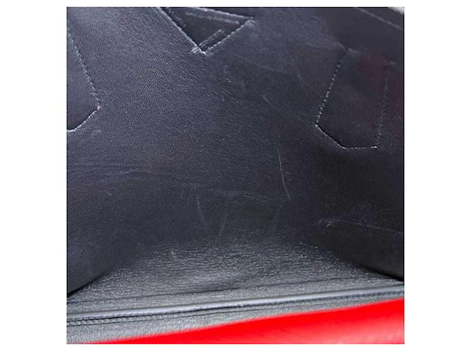 Borsa tote Prada in rosso Fuoco - vista 7