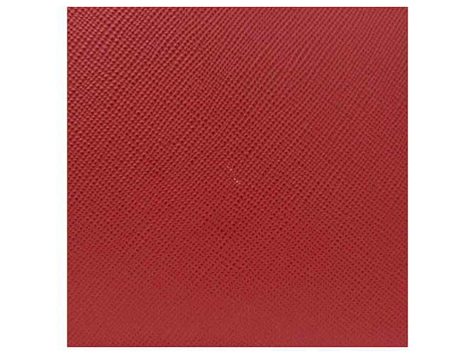 Borsa tote Prada in rosso Fuoco - vista 9