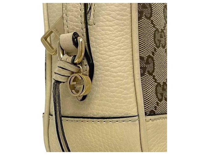 Borsa a Spalla Gucci Beige e Bianca Bianco - vista 10