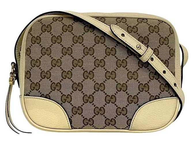 Borsa a Spalla Gucci Beige e Bianca Bianco - vista 2