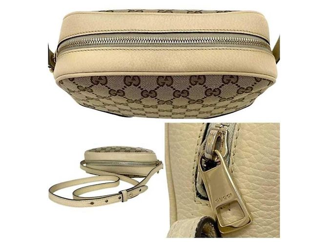 Borsa a Spalla Gucci Beige e Bianca Bianco - vista 5
