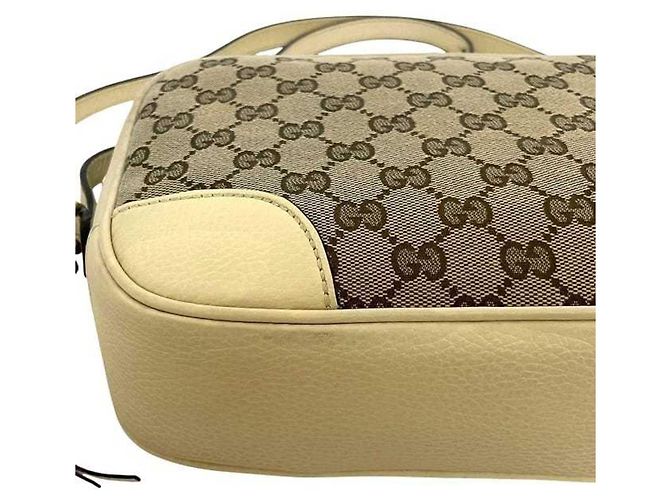 Borsa a Spalla Gucci Beige e Bianca Bianco - vista 7