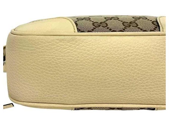 Borsa a Spalla Gucci Beige e Bianca Bianco - vista 8