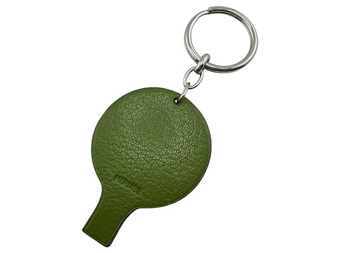 Ring Hermès Portachiavi con motivo pallone verde HERMES - vista 2