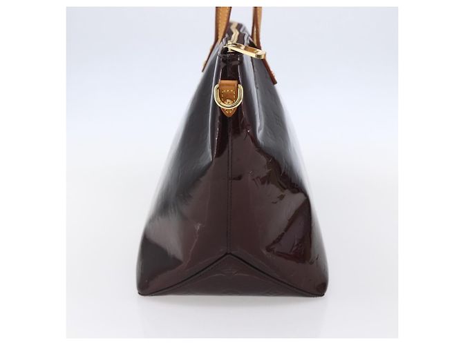 Borsa Bellevue Louis Vuitton Monogram Vernis GM Porpora - vista 3