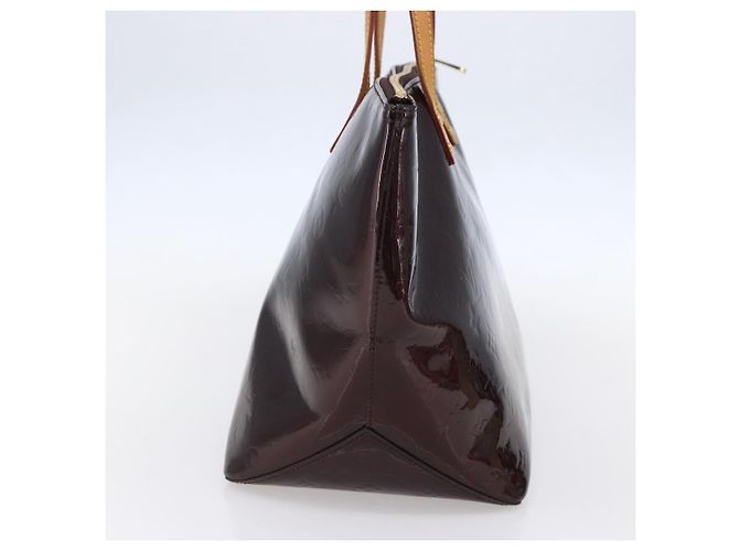 Borsa Bellevue Louis Vuitton Monogram Vernis GM Porpora - vista 4