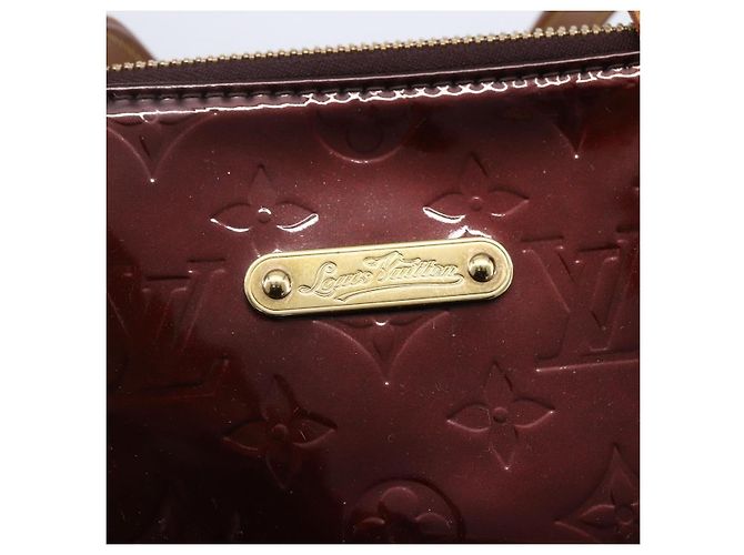 Borsa Bellevue Louis Vuitton Monogram Vernis GM Porpora - vista 6
