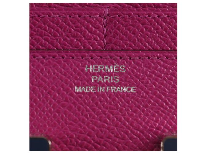 Billetera Constance Slim Epsom de Hermès Púrpura - vista 6