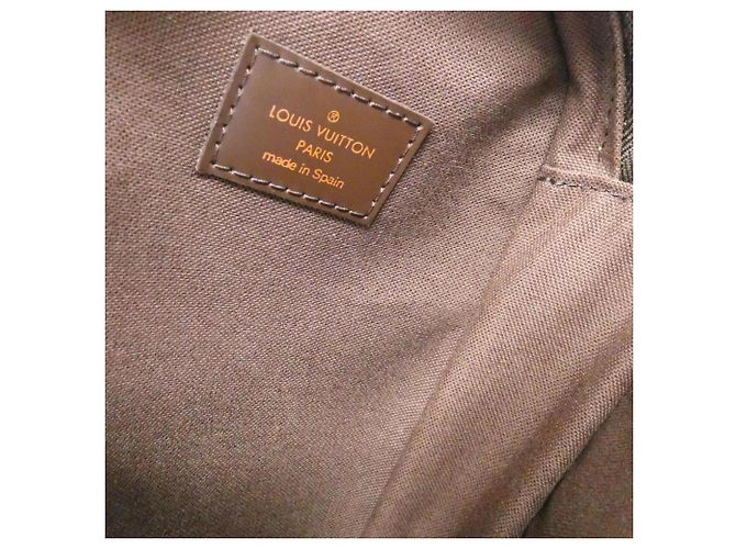 Borsa a Spalla Louis Vuitton Damier Pochette Ganjou N48048 Damier ebene - vista 7