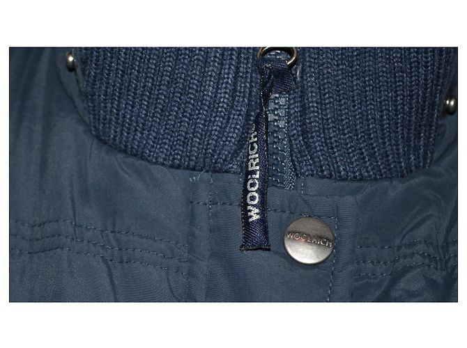 Chaqueta de plumas Woolrich azul - vista 2