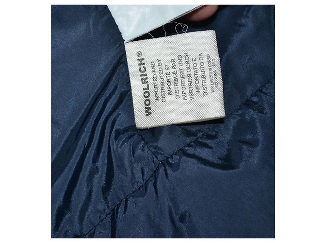 Chaqueta de plumas Woolrich azul - vista 7