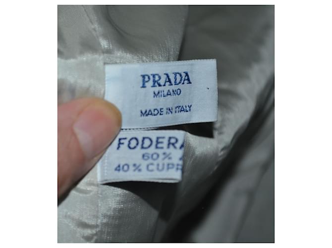 Prada Wolljacke grau Grösse 42 - Ansicht 6