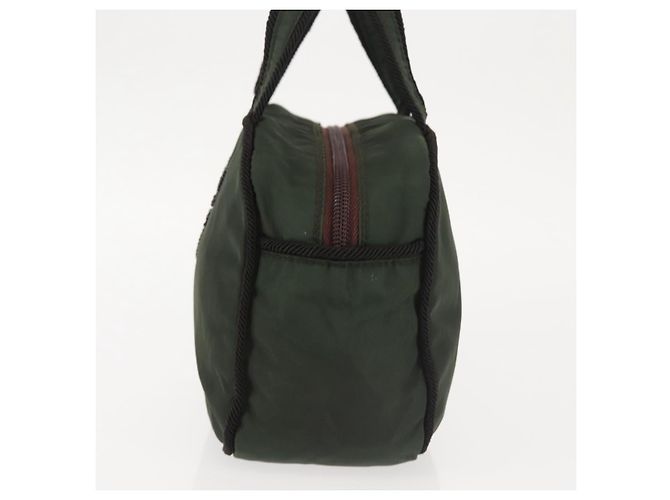 Vintage Handtasche Prada Tessuto Khaki - Ansicht 3