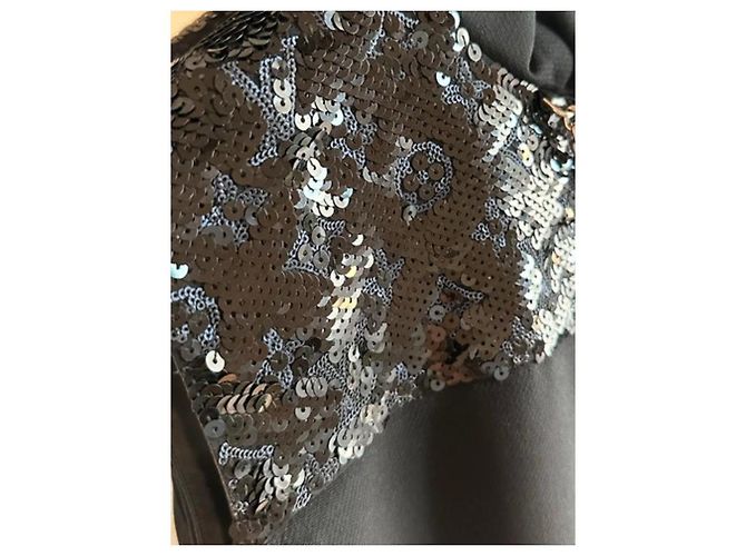Louis Vuitton Kleid aus Hirschleder schwarz - Ansicht 3