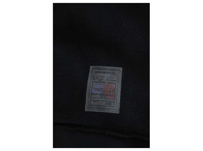 Dsquared2 Moleton preto de algodão - vista 6