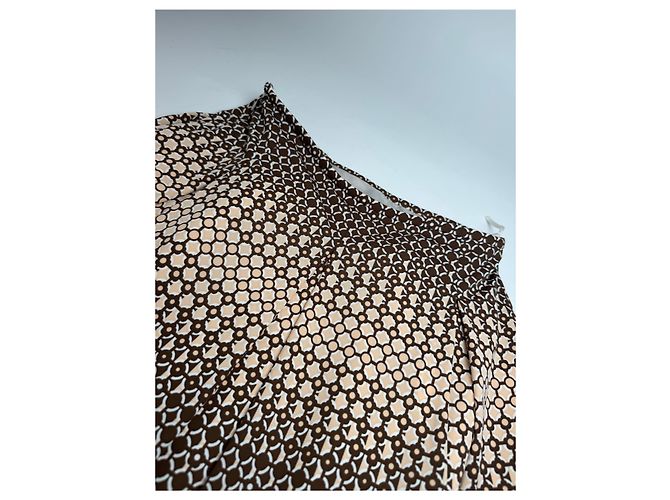 Gonna Vintage Courreges Nera Marrone 38/M - vista 5