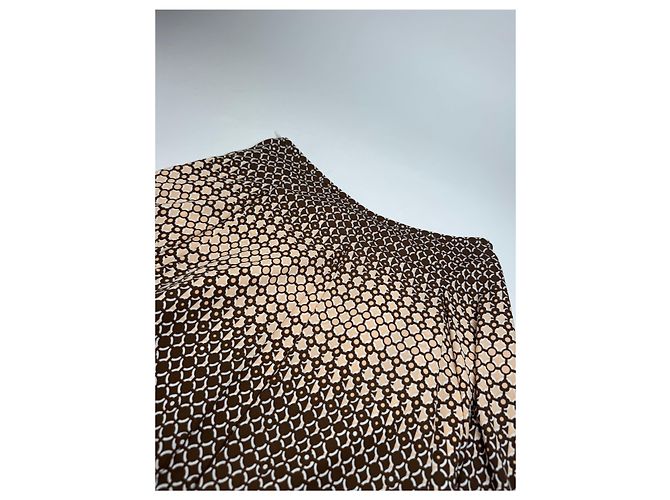 Gonna Vintage Courreges Nera Marrone 38/M - vista 9