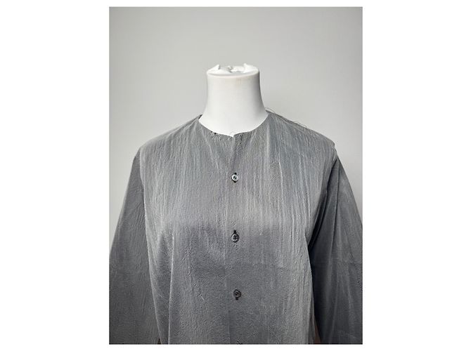 Comme Des Garcons Vintage Comme Des Garçons Tricots Hemd Silber 40/L - Ansicht 13