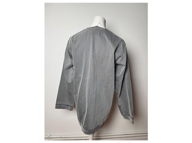 Comme Des Garcons Vintage Comme Des Garçons Tricots Hemd Silber 40/L - Ansicht 14