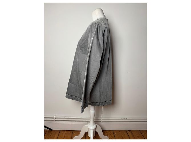 Comme Des Garcons Vintage Comme Des Garçons Tricots Hemd Silber 40/L - Ansicht 2