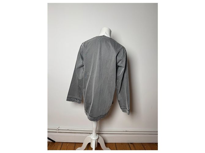 Comme Des Garcons Vintage Comme Des Garçons Tricots Hemd Silber 40/L - Ansicht 3