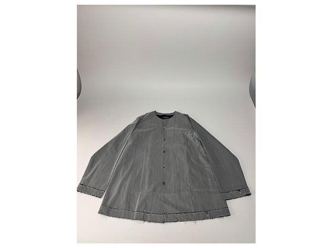 Comme Des Garcons Vintage Comme Des Garçons Tricots Hemd Silber 40/L - Ansicht 4