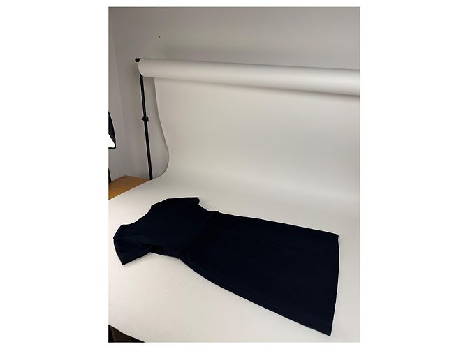 Abito Vintage Courreges Nero 36/S - vista 11