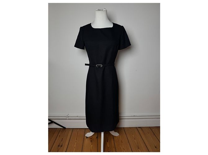 Abito Vintage Courreges Nero 36/S - vista 15