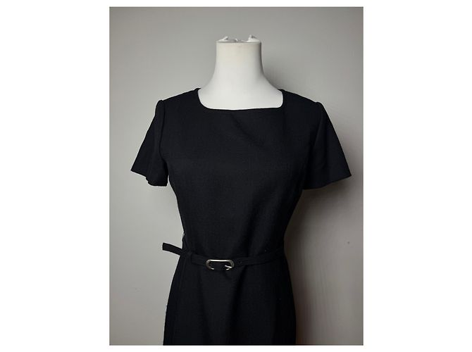Abito Vintage Courreges Nero 36/S - vista 5