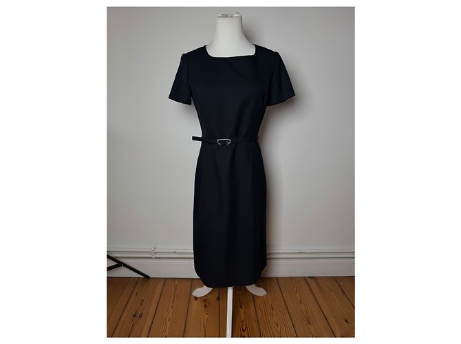 Abito Vintage Courreges Nero 36/S - vista 9